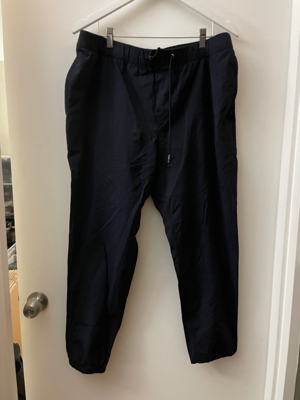 Express Men's Dark Navy Drawstring Joggers
